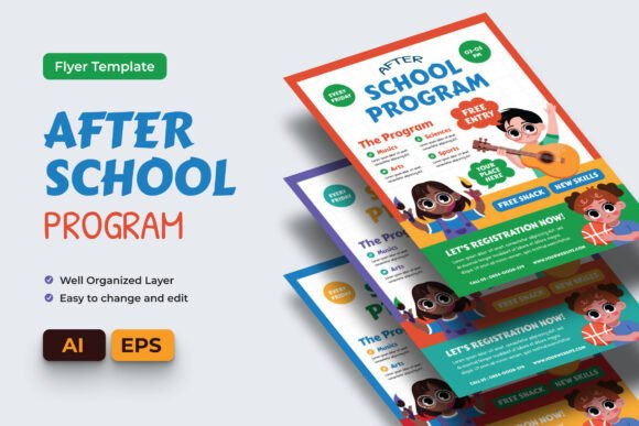 After School Program Flyer Template