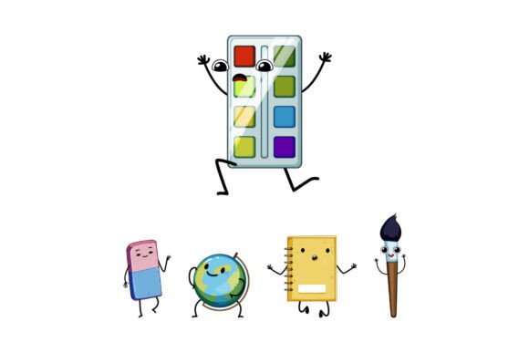 Cute Cartoon School Supplies Characters: The Rise of Personified Learning Tools
