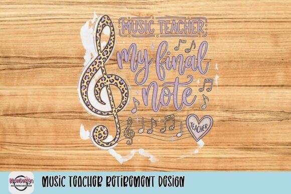 Music Teacher Retirement Design: A Thoughtful Tribute