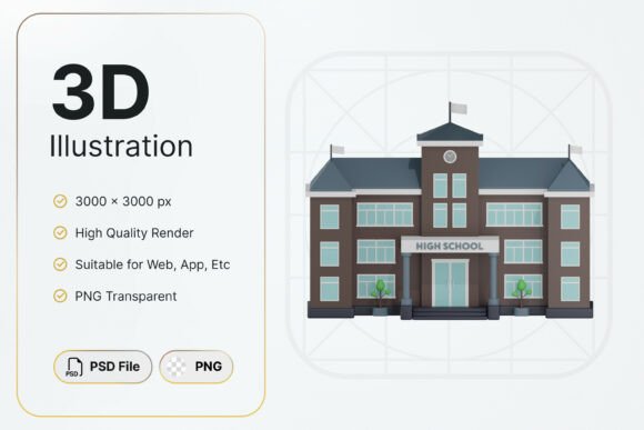 School High Academy Icon: A Definitive Asset for Academic Branding and Design