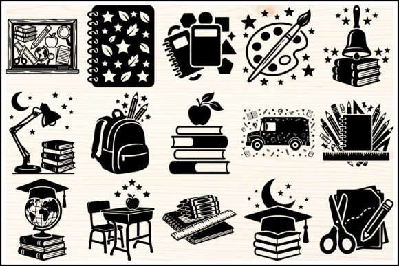 School Supplies SVG Bundle Set: A Comprehensive Guide for Creators