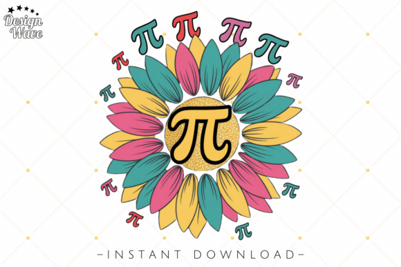 Sunflower Math Teacher Pi Day PNG: A Vibrant Blend of STEM and Art
