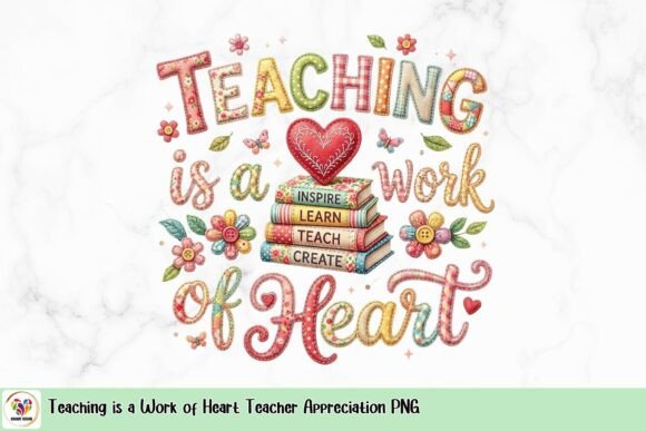 Teaching is a Work of Heart Teacher Appreciation PNG: A Guide to Quality and Usage